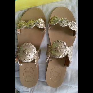 Jack Rogers Lauren Sandal Size 10